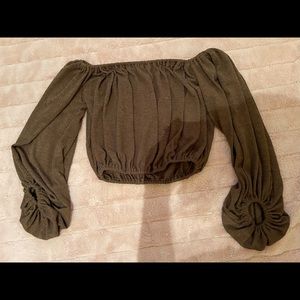 Boho off shoulder top